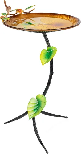 Alpine Corporation ORS870 - Soporte de metal para colibrí y rama, multicolor