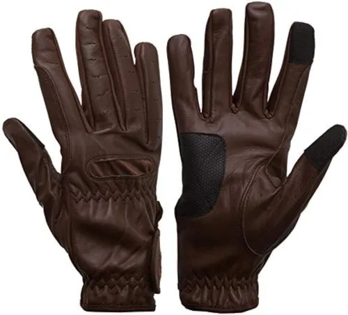 Miniatura 6 de eGlove eQUEST GripPro Guantes de Cuero con Pantalla Táctil para Equitación