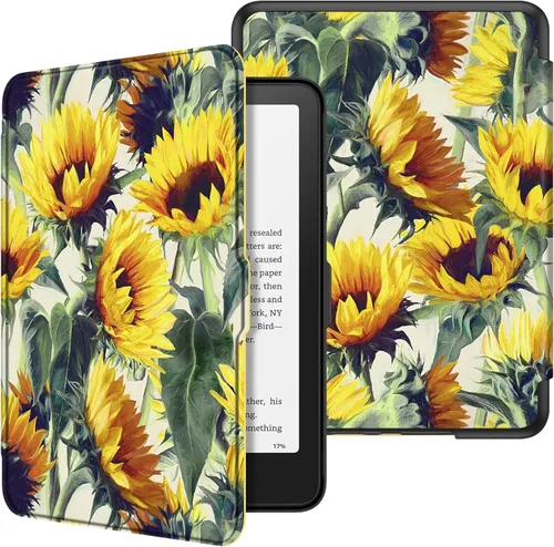 Miniatura 12 de Fintie Funda para Kindle Paperwhite de 7" (12ª generación, 2024) y Kindle Colorsoft - Funda protectora de piel sintética delgada y ligera