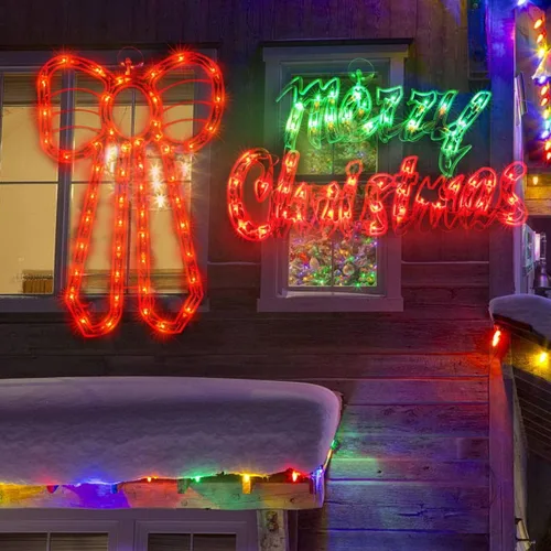 Miniatura 5 de Escultura de Navidad de 50L que incluye: 1 muñeco de nieve, 1 Papá Noel, 1