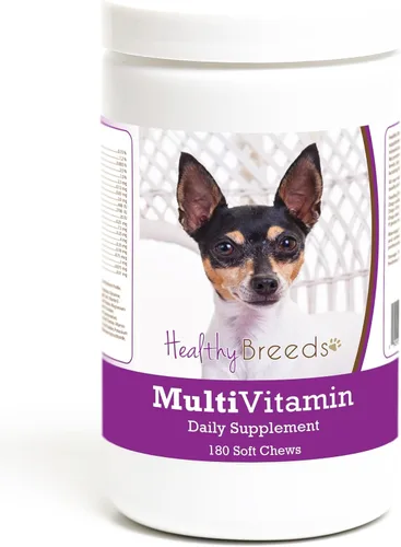 Miniatura 124 de Healthy Breeds Bulldog francés multivitamínico suave masticable para perros 180