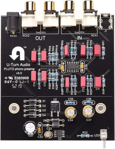 Miniatura 2 de U-Turn Audio Preamplificador Pluto 2 Phono (aluminio natural)