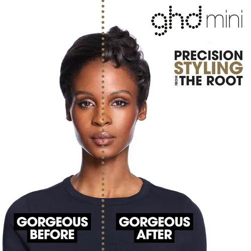 Miniatura 3 de ghd Gold ― 1" Flat Iron Hair Straightener Professional Ceramic Hair Straightening Styling Tool for Stronger Hair & More Color Protection Negro