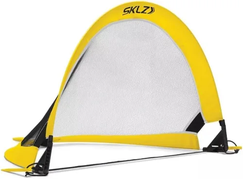 SKLZ Playmaker - Juego de portería desplegable portátil para entrenamiento y juegos de recolección (incluye 2 goles)