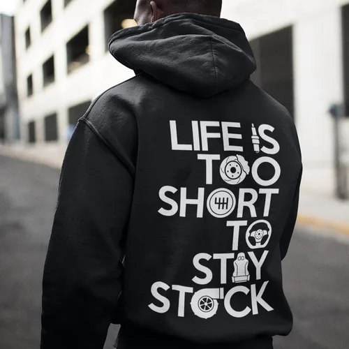 Miniatura 50 de STYLN Sudadera de manga larga con capucha Sudadera divertida con capucha unisex para adultos entusiastas del automóvil, camión, bicicleta, carreras