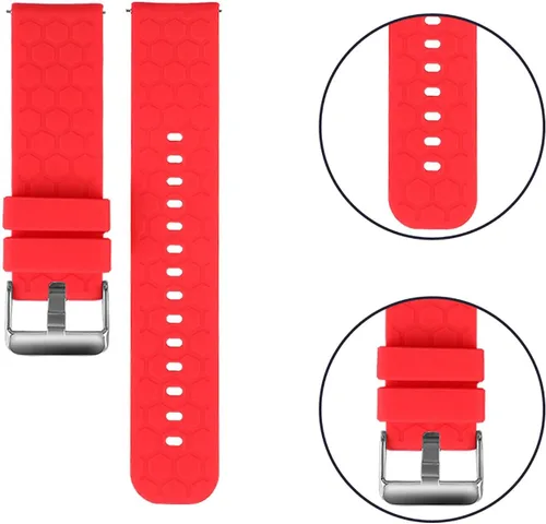 Miniatura 8 de Pulseras compatibles con Michael Kors Access Sofie/Sofie HR/Runway Smart Watch, correa de reloj de 0.709 in de ancho correas de silicona