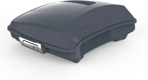 Miniatura 18 de Maletero de afeitar verde manzana/gris cañón de 5.5 pulgadas para modelos Harley Touring 2014-2023 Road King FLHR Road Glide FLTRX Street Glide FLHX
