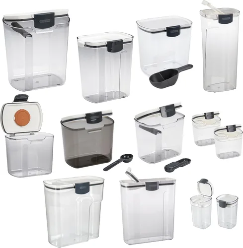 Miniatura 3 de Progressive ProKeeper Baker's - Juego de recipientes herméticos de almacenamiento de cocina para harina, azúcar y más, mantiene los ingredientes