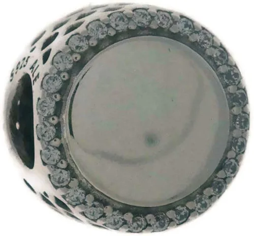Miniatura 2 de PANDORA Boo-Tiful Ghost Bootiful - Dije de plata de ley 925 de Halloween - ENG792016CZ_20 Metal