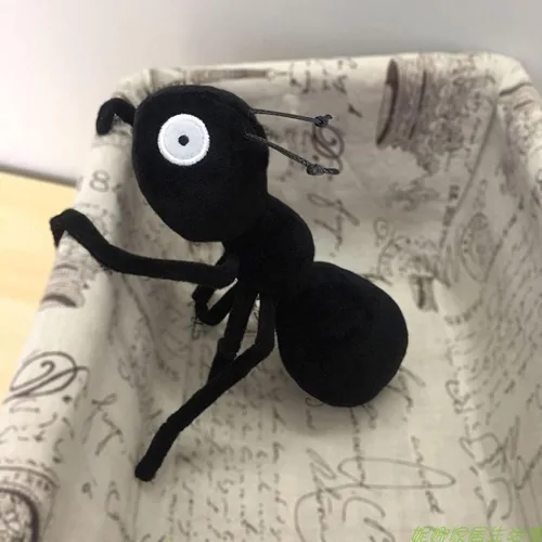 Miniatura 3 de Ant - Animal de peluche de hormiga, juguete suave de hormiga, 7.8 pulgadas, simulación de hormiga, regalo para niños y niñas