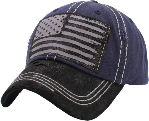Miniatura 268 de KBETHOS Tactical Operator Collection USA Fishing Mesh Ballcap Flag Patch America Outdoors Trucker Baseball Cap