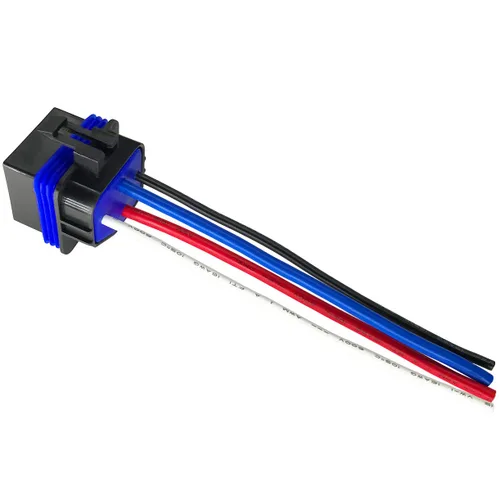 Miniatura 5 de Relé impermeable de 4 pines 40/30AMP 12V CC con cables de alta resistencia, relé automotriz SPST, paquete de 1