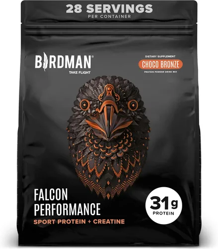 Miniatura 12 de BIRDMAN Falcon Performance - Proteína vegana en polvo, 31 g de proteína, 5 g de creatina, 5 g de BCAA, probióticos, electrolitos, pre-entrenamiento