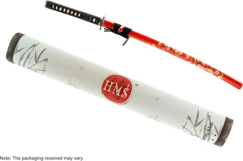 Miniatura 5 de Handmade Sword – Espada Samurai Katana, práctica, forjada a mano, acero al carbono 1045, templada al calor / arcilla, enredadera completa, afilada