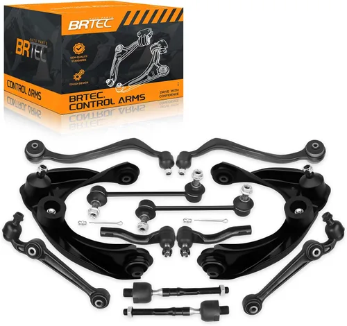 Brazos de control delanteros superiores e inferiores compatibles con Ford Fusion 2006-2007, Lincoln MKZ 2007, Zephyr 2006, Mercury Milan 2006-2007
