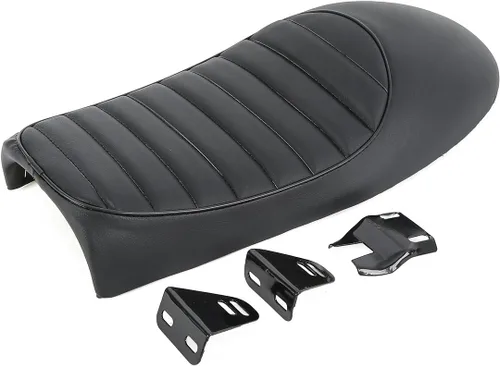 Miniatura 3 de SLMOTO Motocicleta plana y joroba sillín Cafe Racer Refit Vintage asiento cojín para KZ400 KZ550 K750 Z650 W650 CB100 CB125 CB175 CB200 CB350 CB360