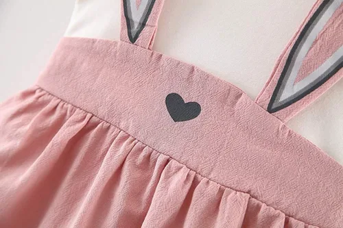 Miniatura 3 de Vestido de princesa de manga larga estilo conejo para niñas