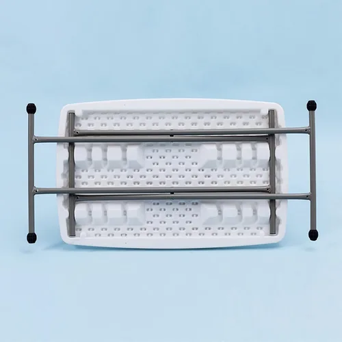 Miniatura 5 de Mesa plegable para tarjetas, altura ajustable, mesa de actividades plegable personal para uso doméstico, picnic, fiesta, sin montaje