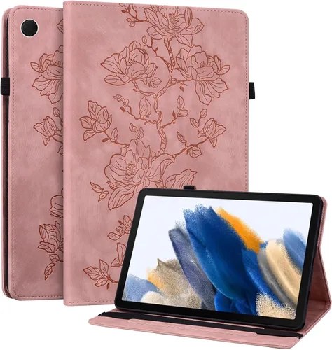 Miniatura 59 de Funda para Samsung Galaxy Tab S5e 10.5 2019 Modelo SM-T720/T725/T727, funda delgada de piel sintética con soporte multiángulo y soporte