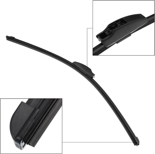 Miniatura 4 de X AUTOHAUX Juego de 3 limpiaparabrisas delantero y trasero para Mazda 2 DE 2007 2008 2009 2010 2011 2012 2013 2014