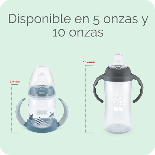 Miniatura 6 de NUK Mickey Mouse - Vaso grande para aprendizaje de 10 onzas, paquete de 2 unidades, sin BPA, a prueba de derrames