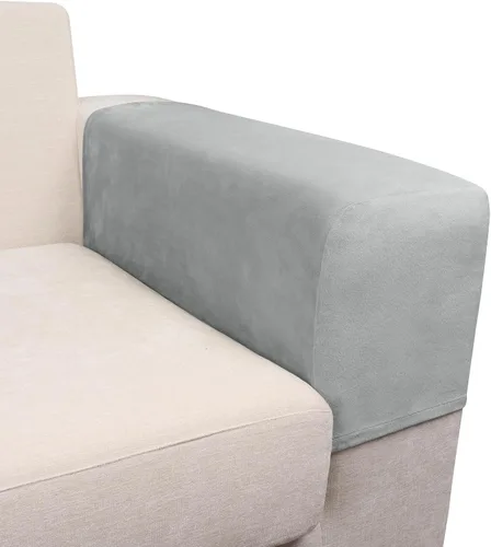 Miniatura 86 de Funda para Sofá de Terciopelo Elástico Funda de Cojín de Sofá 1 Pieza - Funda Deslizable Elástica Lavable para Asiento o Respaldo, Fundas de Asiento