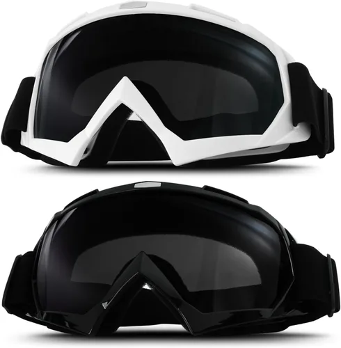 Miniatura 9 de Gafas de motocicleta ATV para motocross, para bicicleta de tierra, antiarañazos, UV400, protección para los ojos, gafas para todoterreno