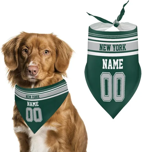 Miniatura 33 de Arizona - Bandana de fútbol para perro, diseño personalizado, número de nombre, regalos para gatos