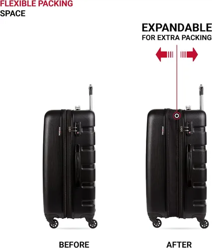 Miniatura 5 de Maleta rígida y expandible SWISSGEAR 7366 con ruedas giratorias