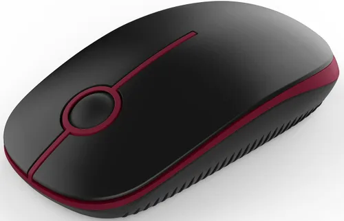 Miniatura 12 de VssoPlor Ratón Inalámbrico 2.4G, Ratón Portátil Delgado para Computadora Portátil con Receptor Nano, Ratón Óptico Silencioso para Notebook, PC
