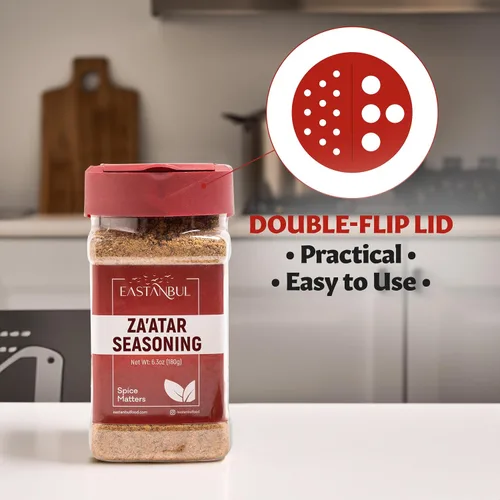 Miniatura 9 de Eastanbul Zaatar condimento, 6.3 onzas, Za'atar, especias Zaatar de especias de Oriente Medio, perfecto para mezclas de condimentos mediterráneos