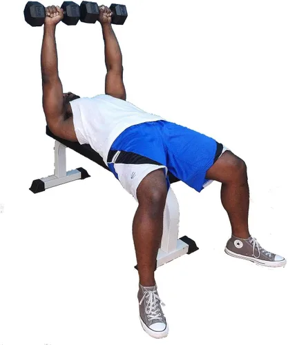 Miniatura 4 de TDS Banco de pesas plano Deluxe Utility flat bench with extra thick upholstery