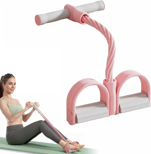 Miniatura 8 de Sakerplus Banda elástica multifunción de resistencia para yoga, banda elástica para ejercicio, tirador de pedal de estiramiento para entrenamiento
