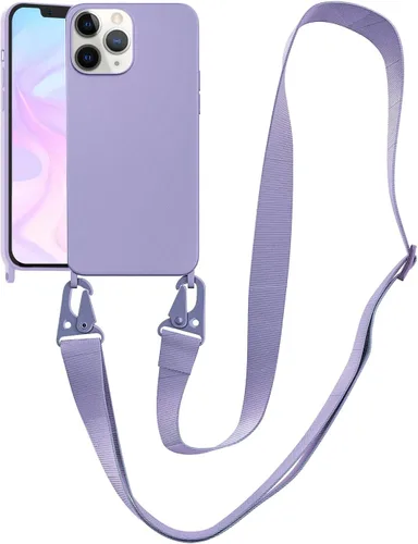 Miniatura 135 de Funda compatible con iPhone 13 con correa, funda cruzada para iPhone con cordón, ajustable, a prueba de golpes, protección contra caídas, funda