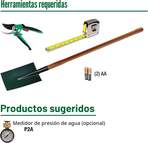 Miniatura 7 de Rain Bird 32ETI Kit de sistema de rociadores automático fácil de instalar en tierra
