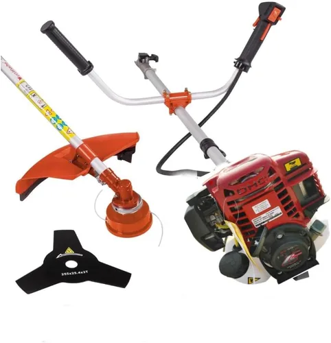 lecoo GX35 Cortacésped 2 en 1 Cortador de cepillo 4 tiempos de malezas recortadora de césped Edger Trimmer
