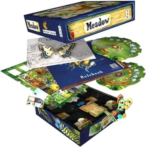Miniatura 3 de Meadow - Juego de mesa para observar la naturaleza, juego de dibujo y colección de escenarios, exploración estratégica, divertido juego familiar