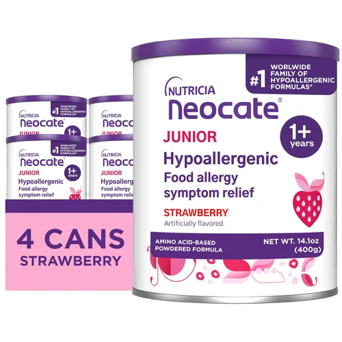 Nutricia Neocate Junior - Fórmula hipoalergénica, sin lácteos, a base de aminoácidos para niños de 1 año en adelante - Para niños pequeños, niños y