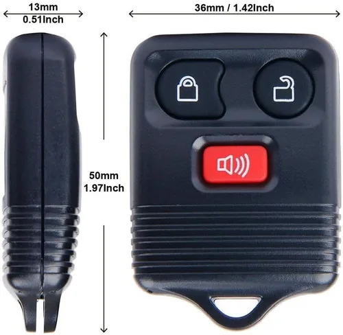 Miniatura 7 de Llavero para Ford F150 F250 F350 1998-2014, llave remota de automóvil de 3 botones sin llave, PN # CWTWB1U212, fácil programación y diseño duradero