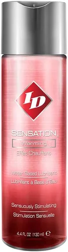 ID Lubricants ID Sensation - Botella de lubricante personal, translúcido, 4.4 onzas líquidas