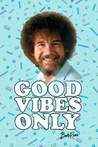 Miniatura 24 de Bob Ross Mira Alrededor La Belleza Está En Todas Partes Pintura Cita Motivacional Inspiradora Famosa Arte de Pared Impresión Cartel Fresco 12x18