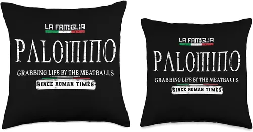 Miniatura 3 de Italia La Famiglia Palomino Grabbing Life By The Meatballs Throw Pillow