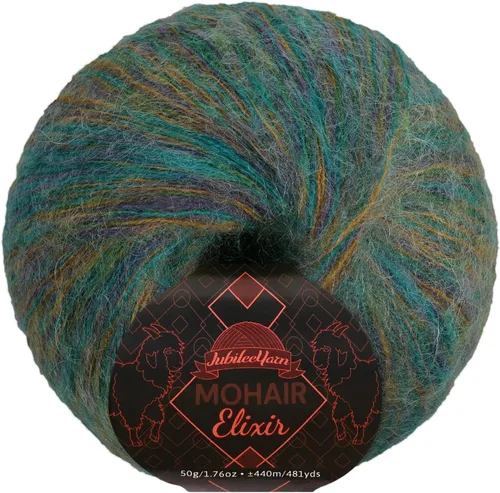 Miniatura 49 de JubileeYarn Mohair Elixir Yarn - 50g/Skein Baby Wool Blend - Cosmopolitan - 1 Skein