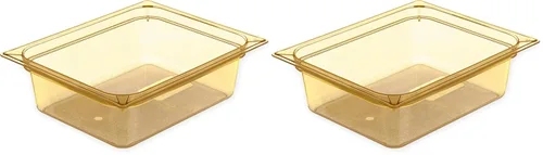 Miniatura 11 de Carlisle FoodService Products Sartén de alimentos de alta temperatura, contenedor de almacenamiento de alimentos de tamaño medio para servir
