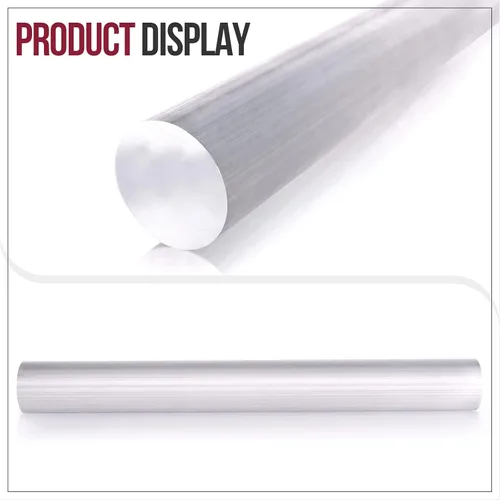 Miniatura 6 de Varilla redonda de aluminio 6061 de 1-1/2 pulgadas de largo sólido T6511 de 13 pulgadas de largo, extruido, 1.5 pulgadas de diámetro y 13 pulgadas