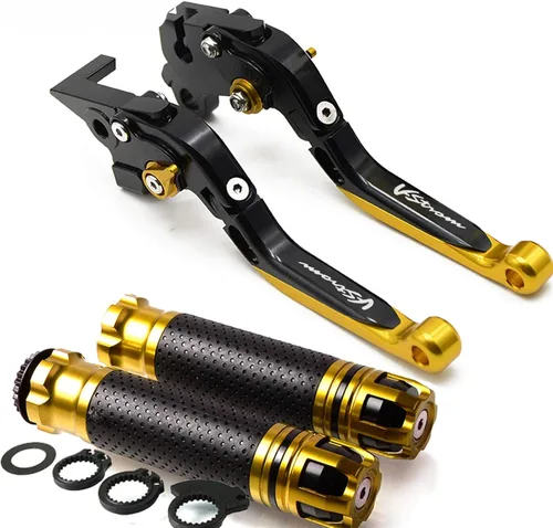 Miniatura 10 de for Suzuki V-Strom 2002-2016 2015 2014 20132 012 2011 2010 V-Strom Motorcycle Brake Handle Adjustable Brake Clutch Lever Handbar (Color : 1)