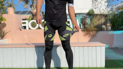 Miniatura 7 de sponeed - Mallas de ciclismo para hombre, acolchadas, 4D, para ciclismo de carretera