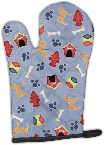 Miniatura 107 de Caroline's Treasures BB4872OVMT - Guante de horno de Navidad Affenpinscher resistente al calor, grueso para sartenes calientes y horno, manopla