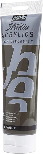 Miniatura 66 de PEBEO Studio Acrílicos de Alta Viscosidad, Acrílico Fino, 250 ml - Plata Iridiscente, 8.45 Fl Oz (Paquete de 1)