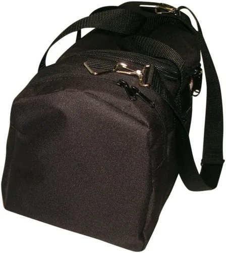 Miniatura 27 de Bolsa de lona triple grande con apertura en U, bolsillo frontal y dos compartimentos laterales, perfecta bolsa de cabina fabricada en Estados Unidos.
